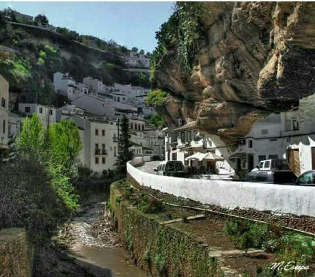 La Casa Del Rio Apartman Setenil de las Bodegas Kültér fotó